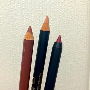 Trio of Lip Liners in Brown, Nude & Wine